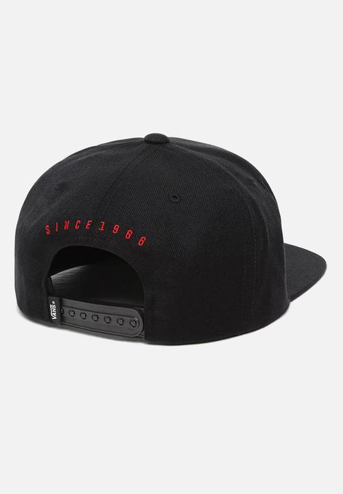 Vans - New stax snapback - black