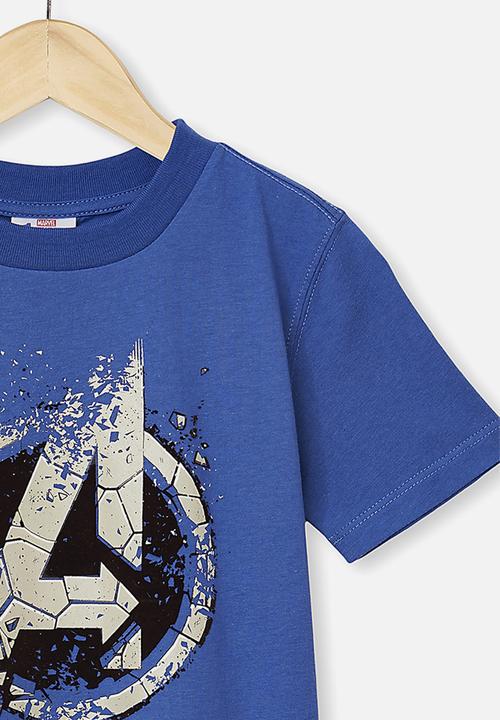 Cotton On - Co-lab short sleeve tee - vintage blue