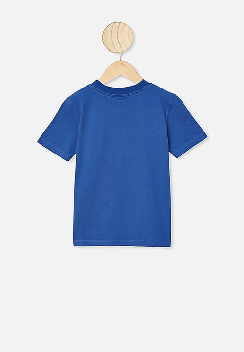 Cotton On - Co-lab short sleeve tee - vintage blue