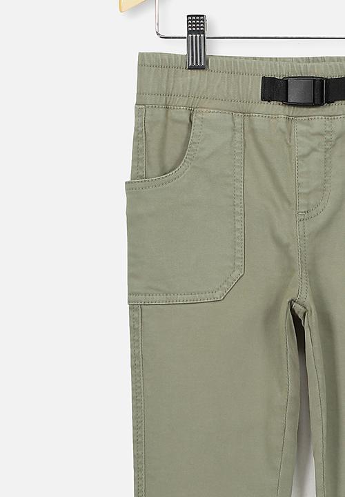 Cotton On - Clip pant - silver sage