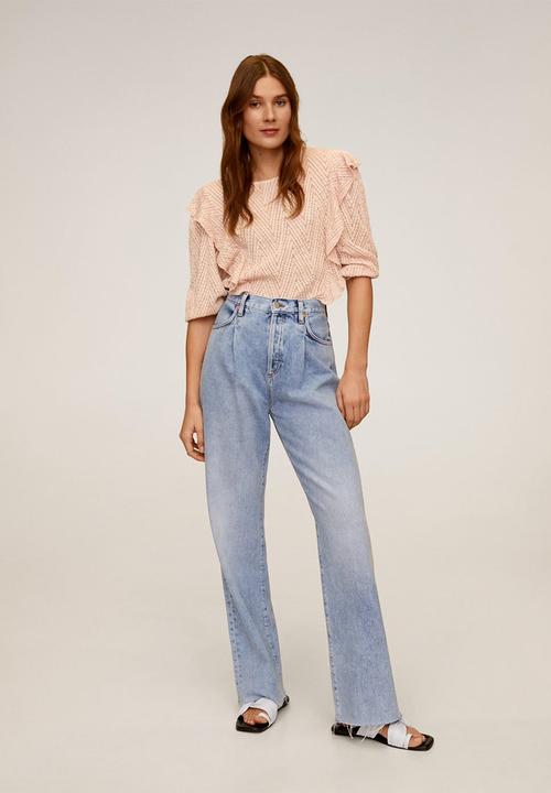 MANGO - T-shirt sweet - pink