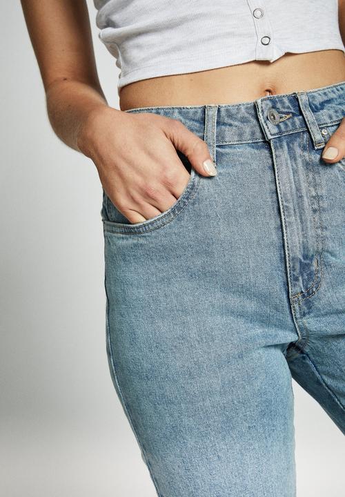 Cotton On - Straight stretch jean - Boston blue