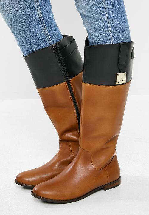 POLO - Riding leather boot - tan