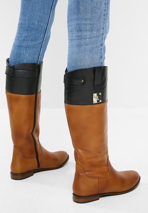 POLO - Riding leather boot - tan