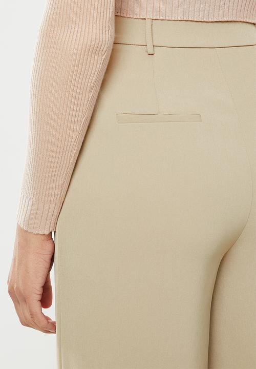 Glamorous - Wide leg trouser - stone