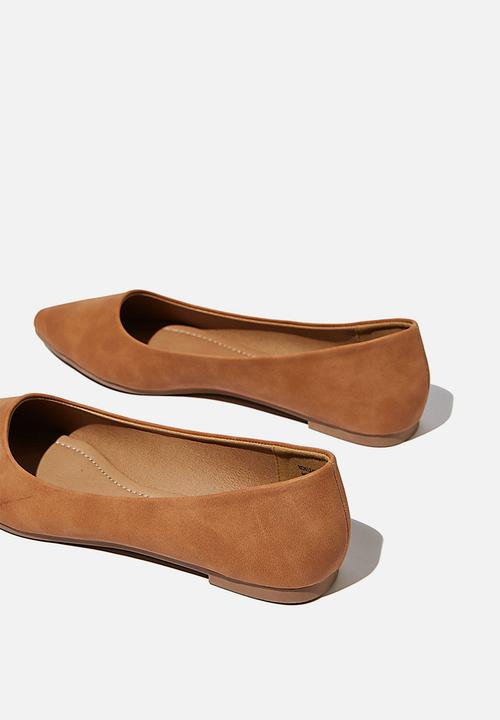 Cotton On - Primo point - tan nubuck