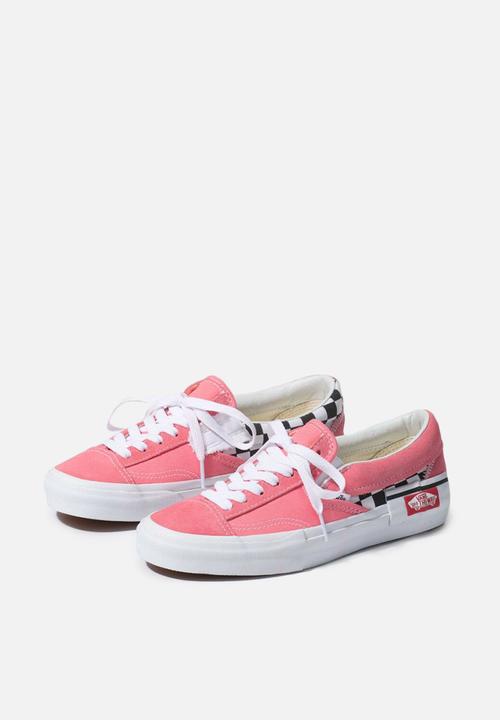 Vans - Slip-On Cap - (checkerboard) strawberry pink/true white