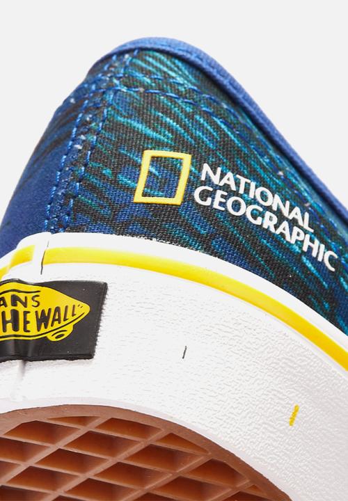 Vans - Authentic - (National Geographic) ocean/true blue