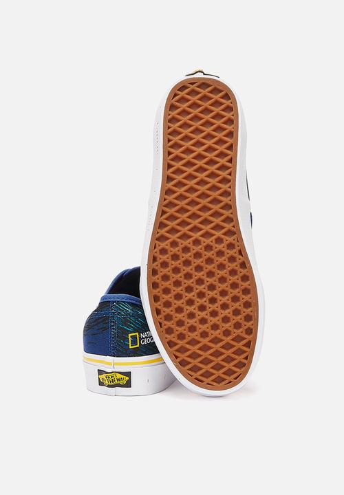 Vans - Authentic - (National Geographic) ocean/true blue