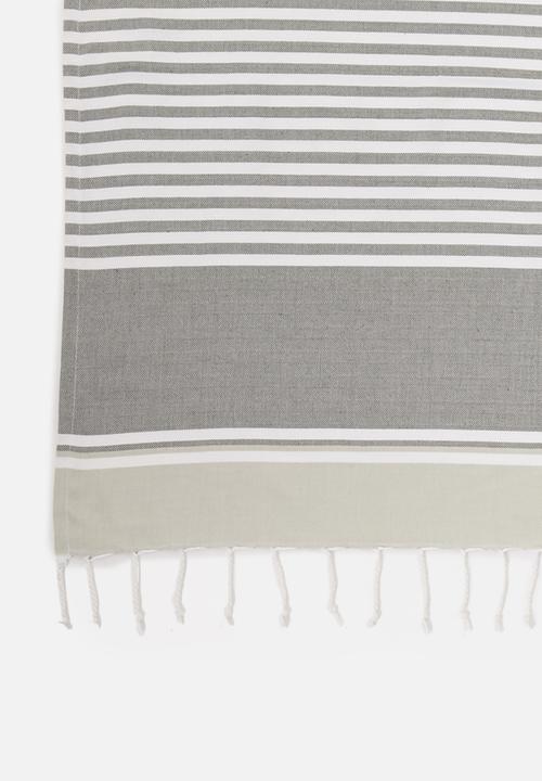 Hertex Haus - Balkan hammam towel (90x150) - granite
