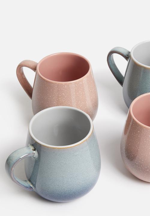 Sixth Floor - Dreamy mug set of 4 - multi