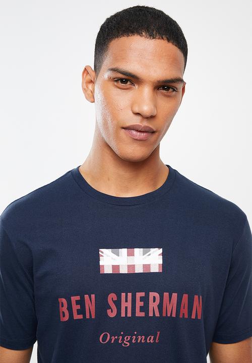 Ben Sherman - Flag tee - navy