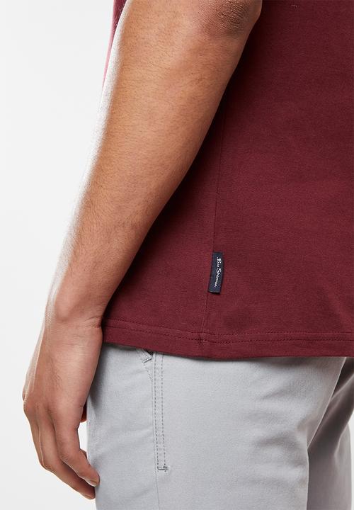 Ben Sherman - Target tee - burgundy 