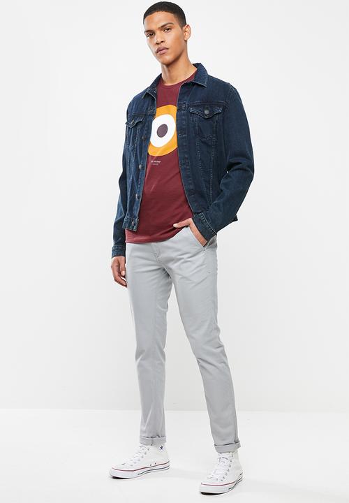 Ben Sherman - Target tee - burgundy 