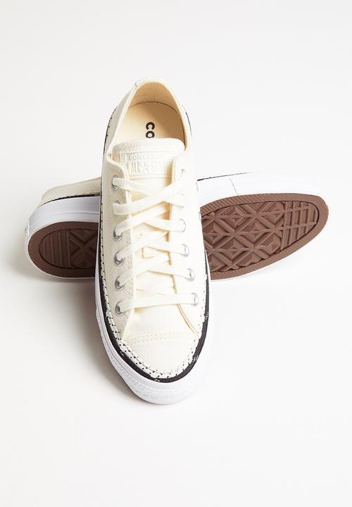 Converse - Chuck Taylor All Star ox - egret/black/white
