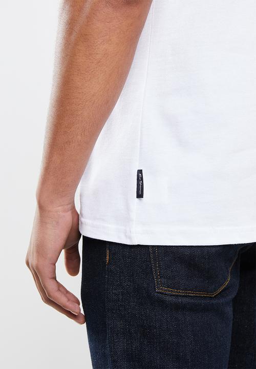 Ben Sherman - Flag tee - white