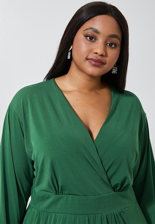 Superbalist - Dolman sleeve maxi - bottle green