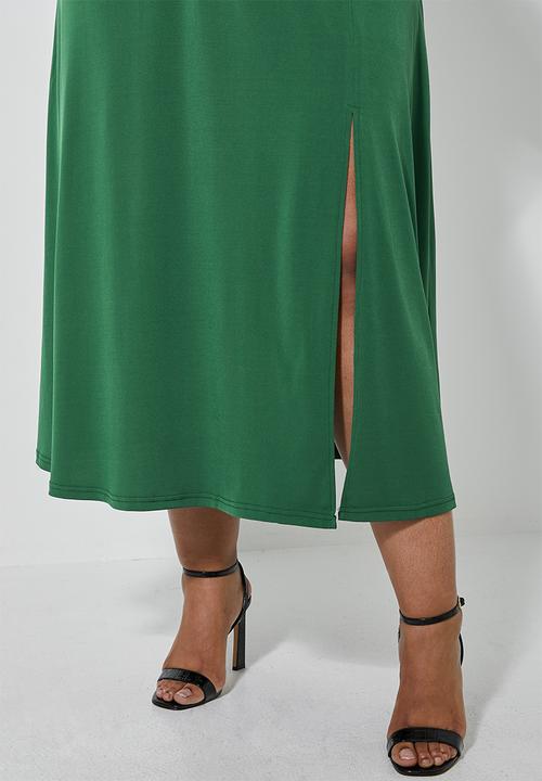Superbalist - Dolman sleeve maxi - bottle green