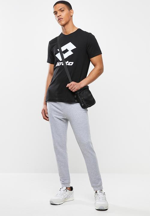 lotto - Lotto smart tee - black