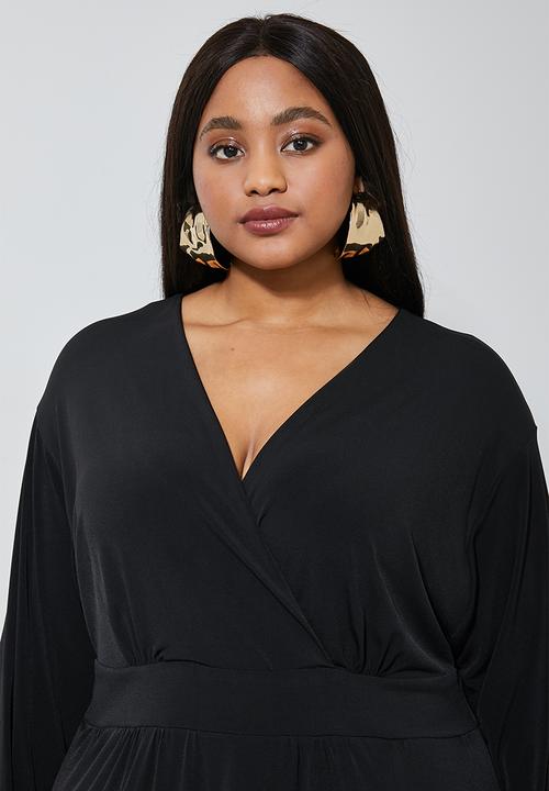 Superbalist - Dolman sleeve maxi - black