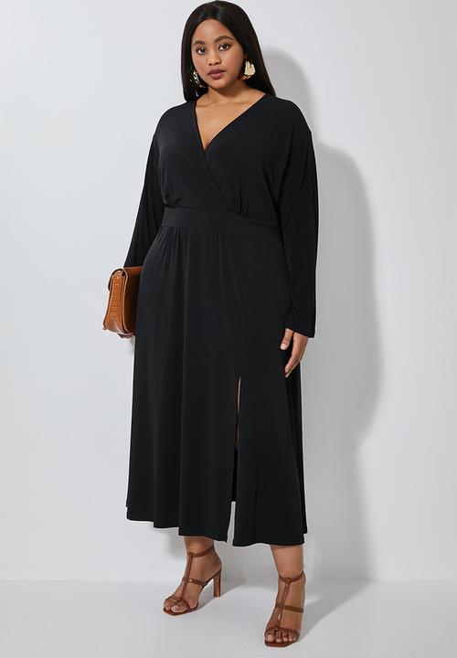 Superbalist - Dolman sleeve maxi - black