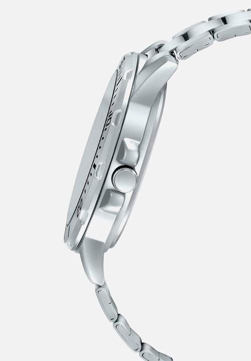 Casio - Wrist watch analogue - silver & blue
