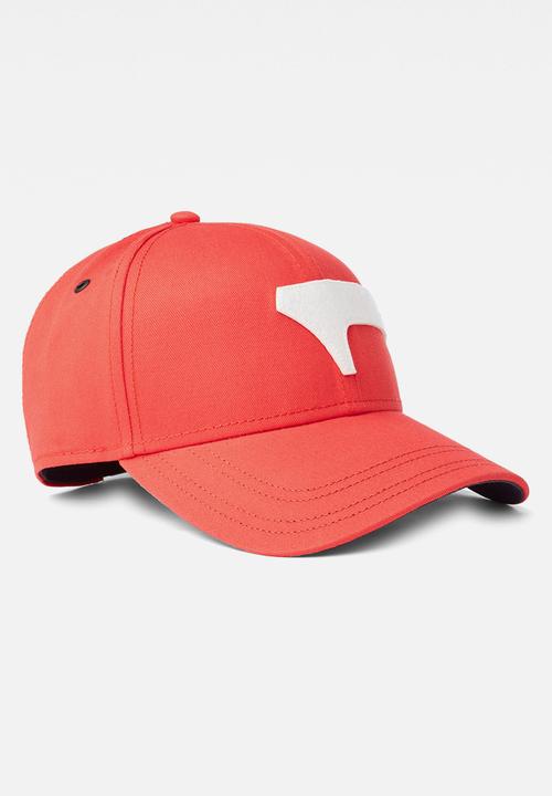G-STAR - Logo baseball cap - red