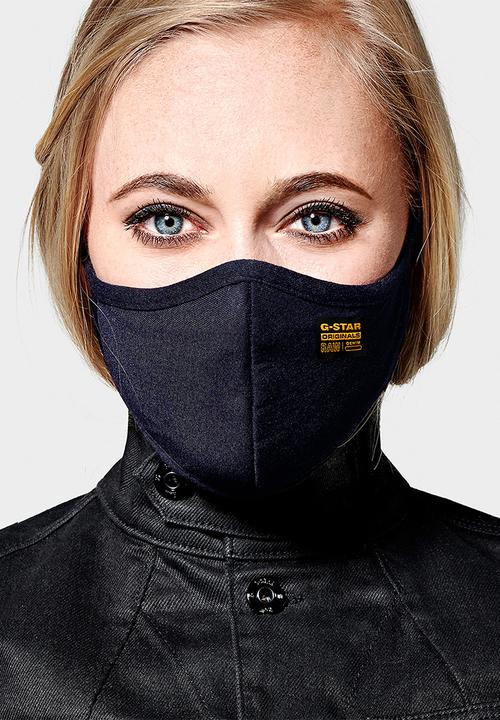 G-STAR - Raw face mask 5 pack - navy