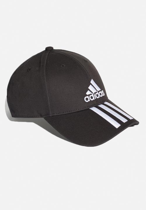 adidas Performance - 6 panel classic 3 stripes cap - black