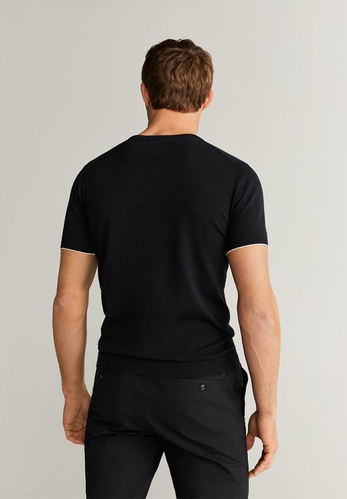 MANGO - Boiro T-shirt- black