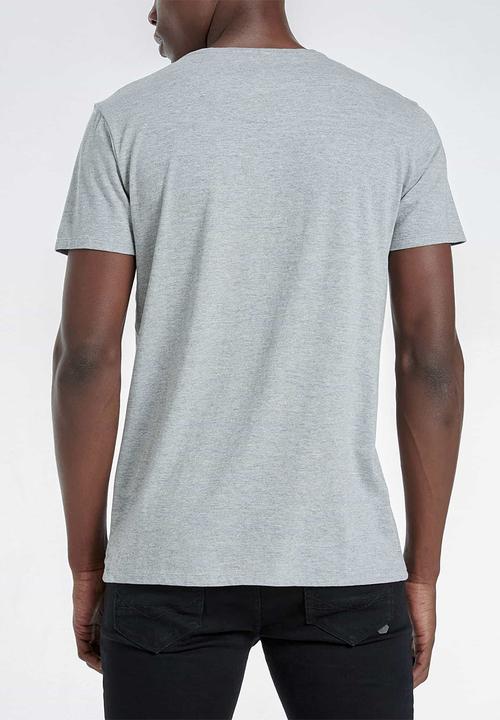 S.P.C.C - Breton straight hem tee - grey