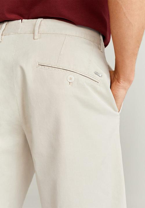 MANGO - Sansh bermuda shorts - light beige