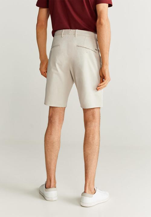 MANGO - Sansh bermuda shorts - light beige