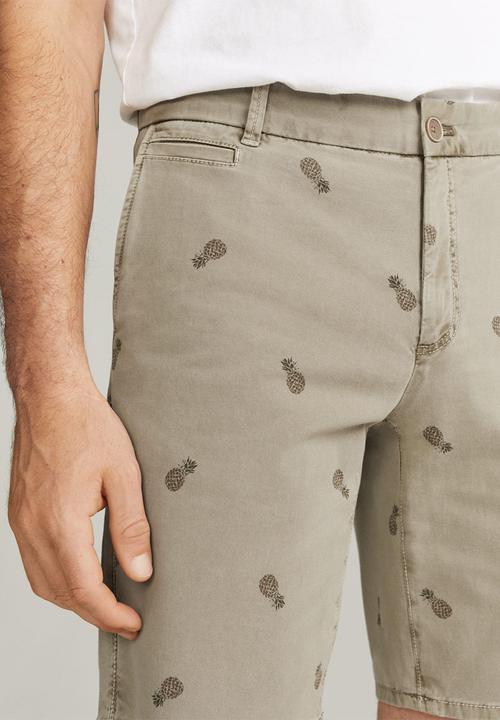 MANGO - Tinosh bermuda shorts - brown