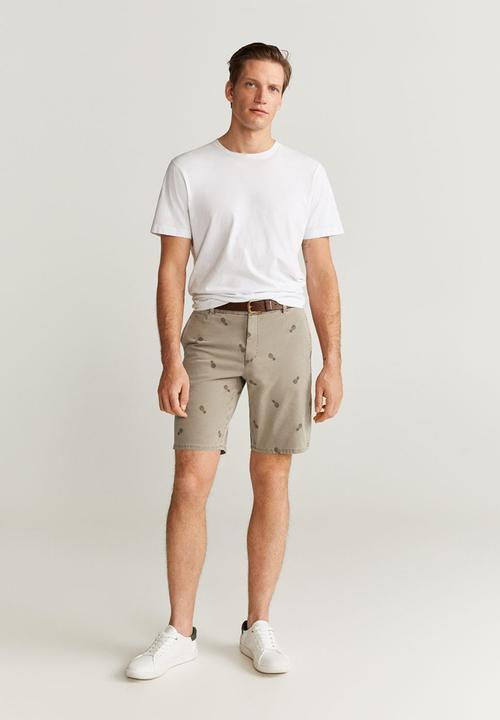 MANGO - Tinosh bermuda shorts - brown