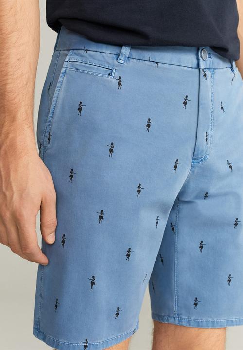 MANGO - Tinosh bermuda shorts - light/pastel blue