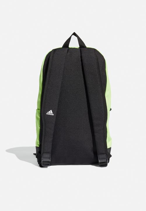 adidas Performance - Classic badge of sport backpack - black & signal green