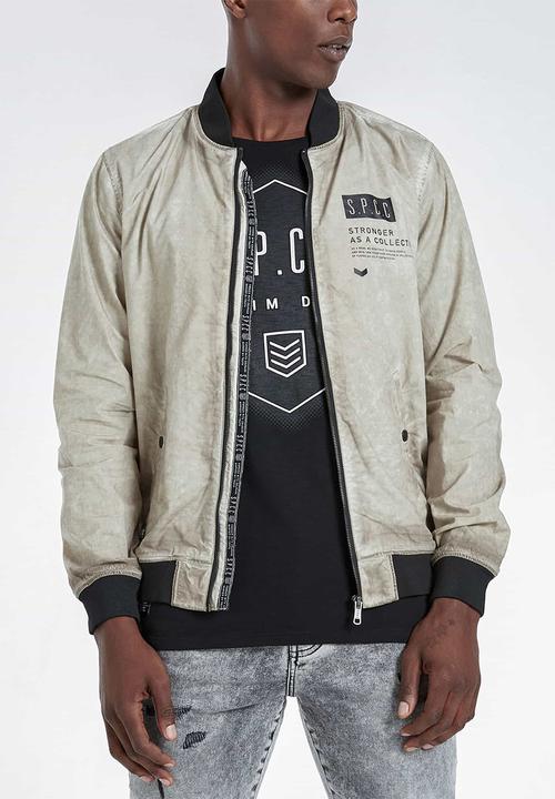 S.P.C.C - Kilmer lightweight bomber jacket - grey 