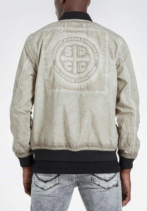 S.P.C.C - Kilmer lightweight bomber jacket - grey 
