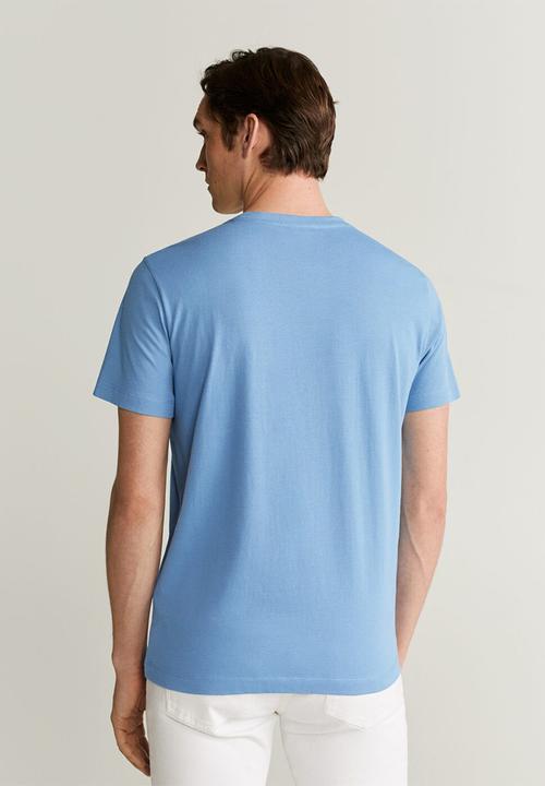 MANGO - Bcn2 T-shirt - blue