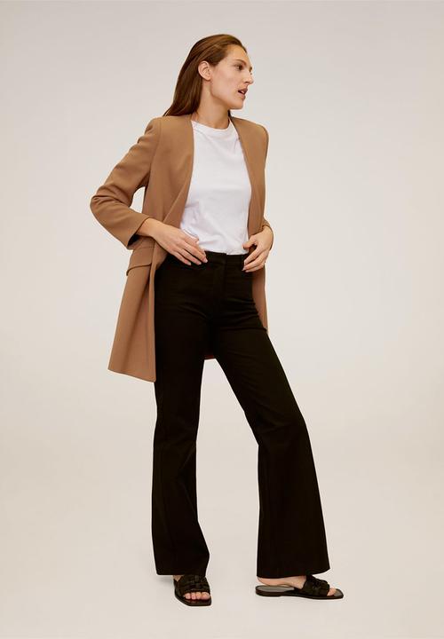 MANGO - Coat meryl - medium brown