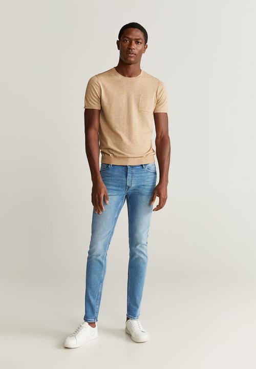 MANGO - Jude jeans - open blue