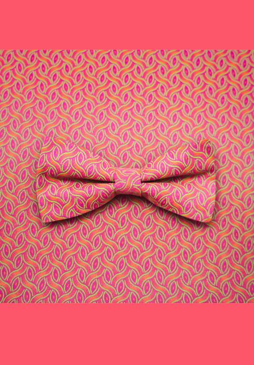 Urban Hound Social - Bow-wow-tie - pink