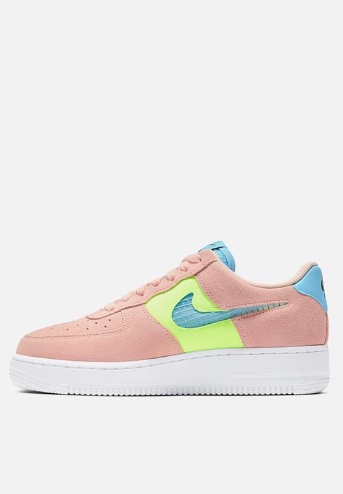 Nike - Air Force 1 '07 SE - washed coral & oracle aqua-ghost green