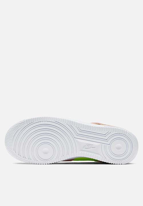 Nike - Air Force 1 '07 SE - washed coral & oracle aqua-ghost green