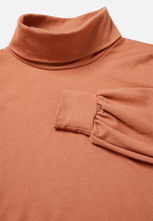 Glamorous - Petite highneck sweat- rust