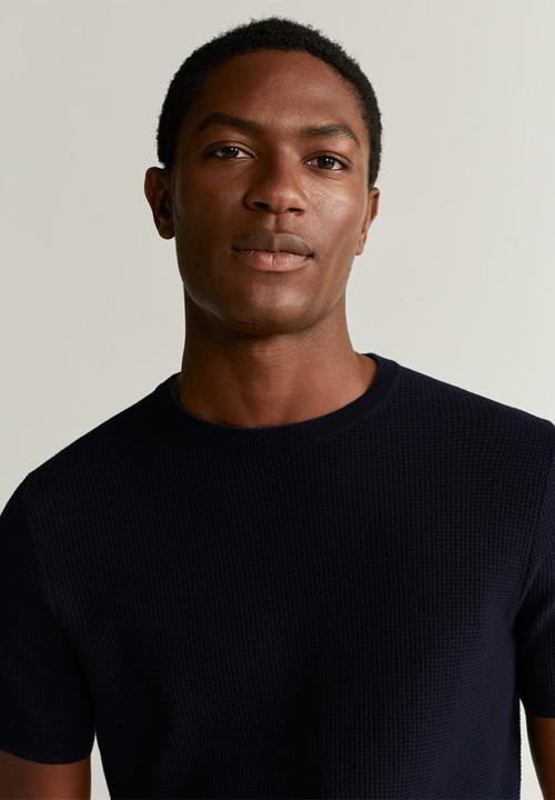 MANGO - Mieres sweater - navy