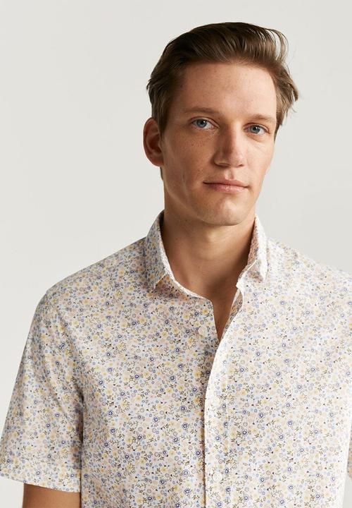 MANGO - Liber-h  shirt - white
