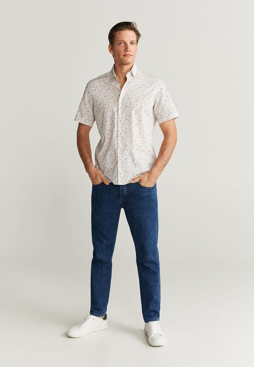MANGO - Liber-h  shirt - white