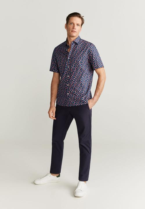 MANGO - Sandi-h shirt - navy